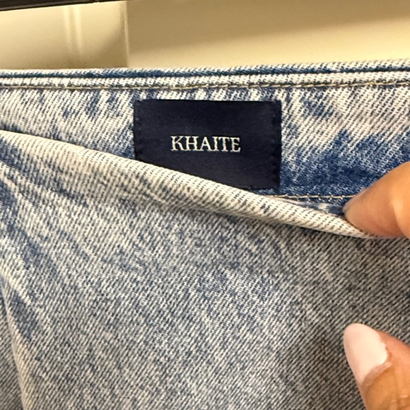 Khaite Levine Blue Denim Maxi Skirt sz 25 - Picture 2 of 4